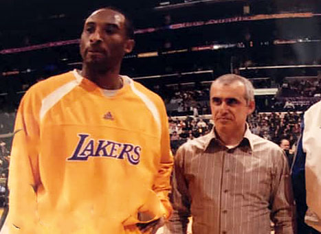 Kobe Bryant and Kerry Assil