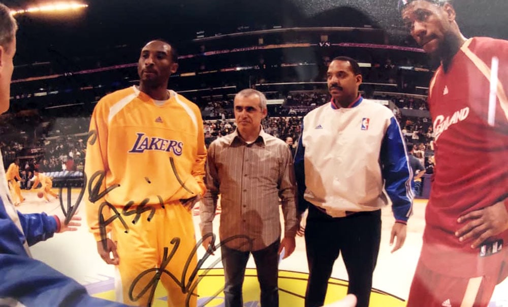Kobe Bryant and Kerry Assil