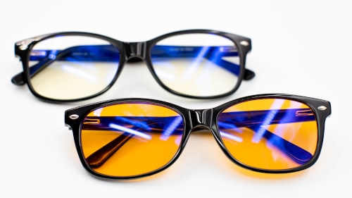 Types of blue light blocking glasses
