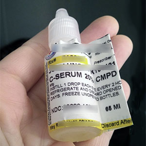 can you put cyclosporine eyedrops in dogs eye