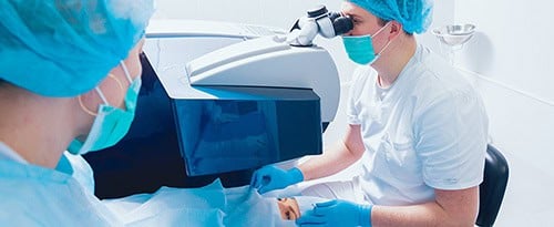 Advanced eye surgery performed at Assil Gaur Eye Institute.
