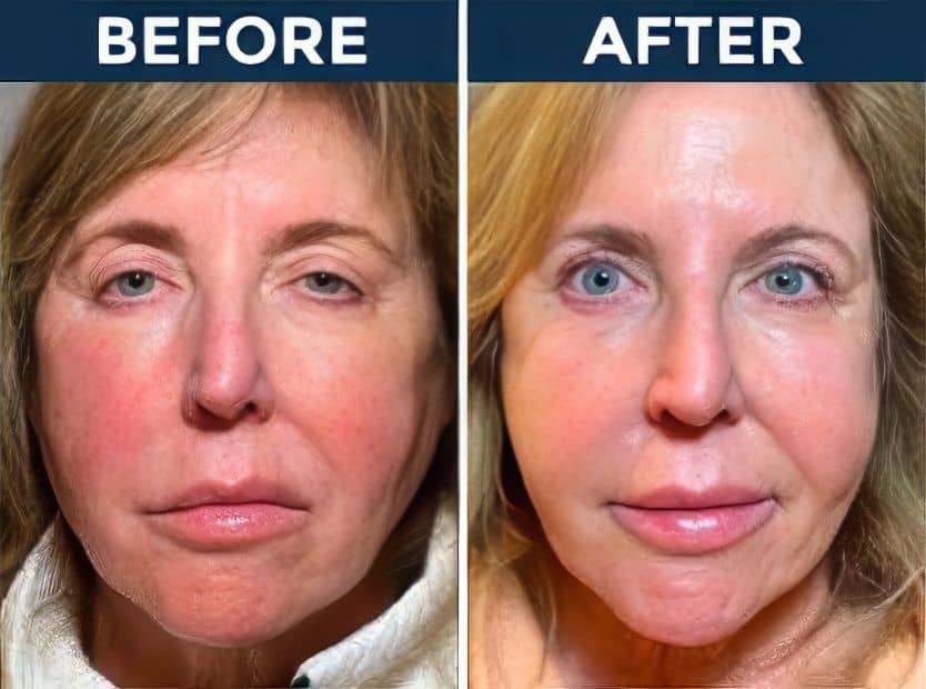 Before and after eyelid surgery results at Assil Gaur Eye Institute.