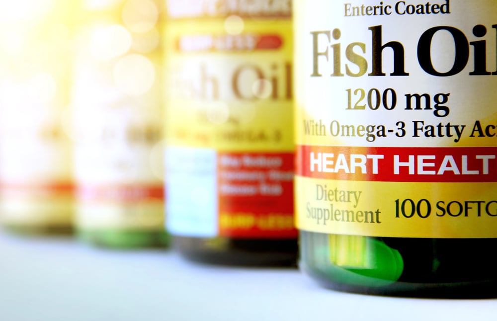 Omega 3 Fish Oil Bottles