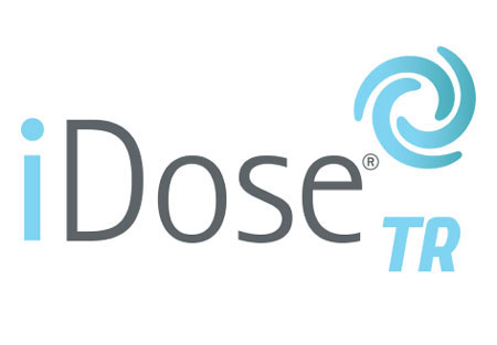 IDose TR logo for glaucoma treatment at Assil Gaur Eye Institute.